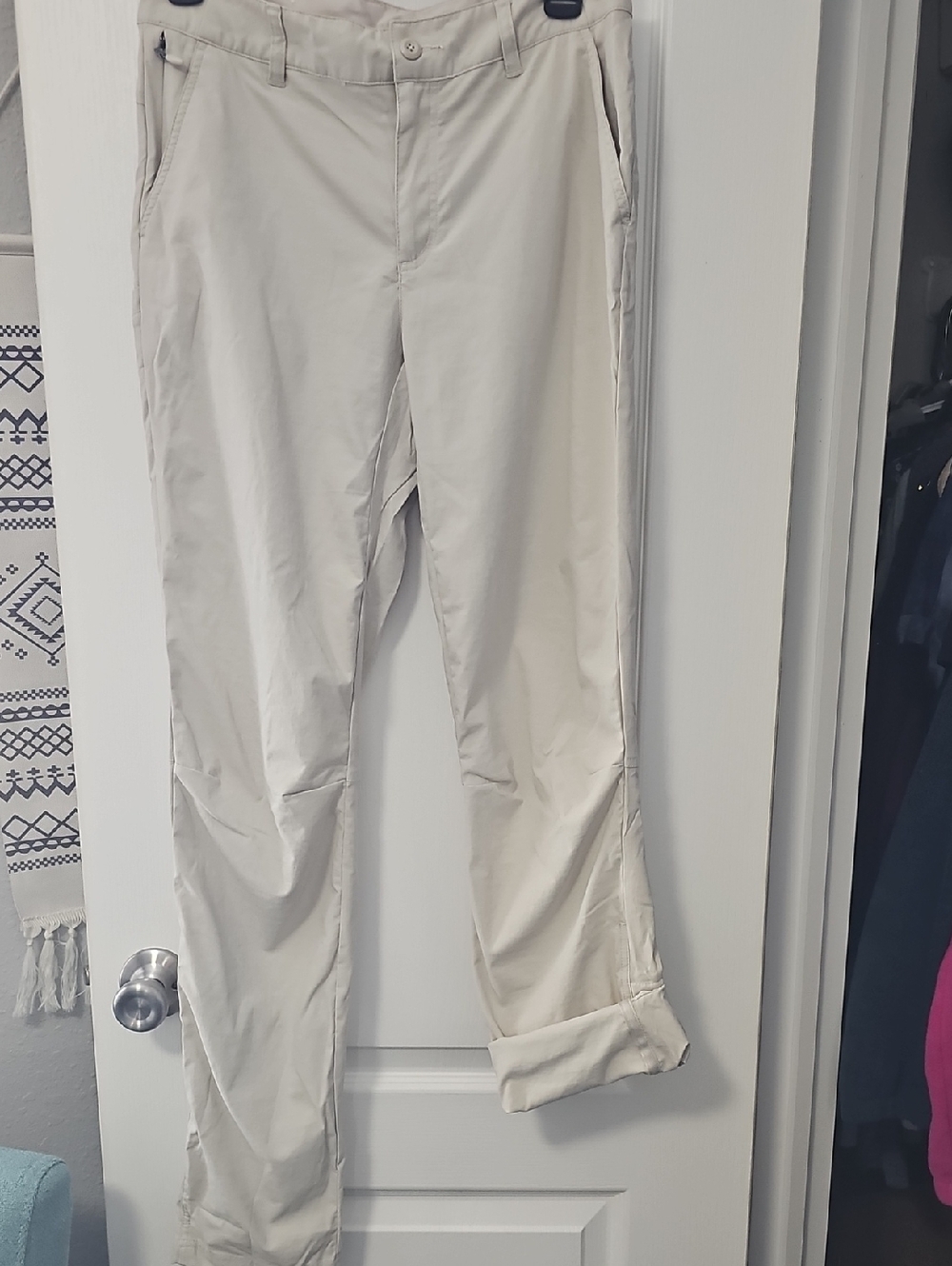 Columbia Light Beige Women's Chino Pants